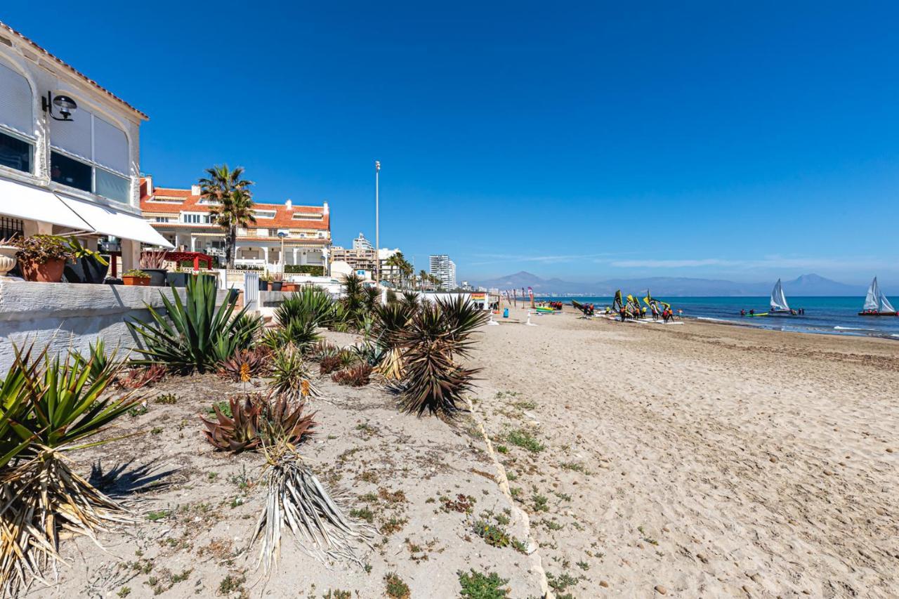 Beachfront Bliss: Apartamento A Pie De Playa Alicante Exterior photo
